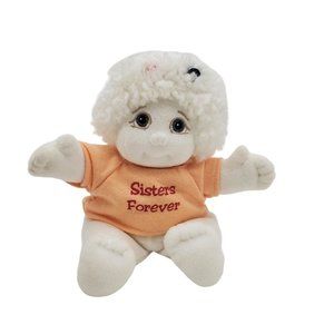DREAMSICLES ANGEL‎ HUGS SOFT PLUSH Doll  7” Sisters Forever White Orange Shirt
